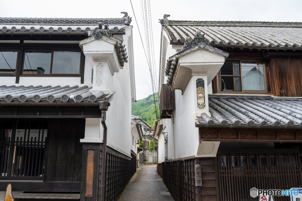 二層うだつの町並み