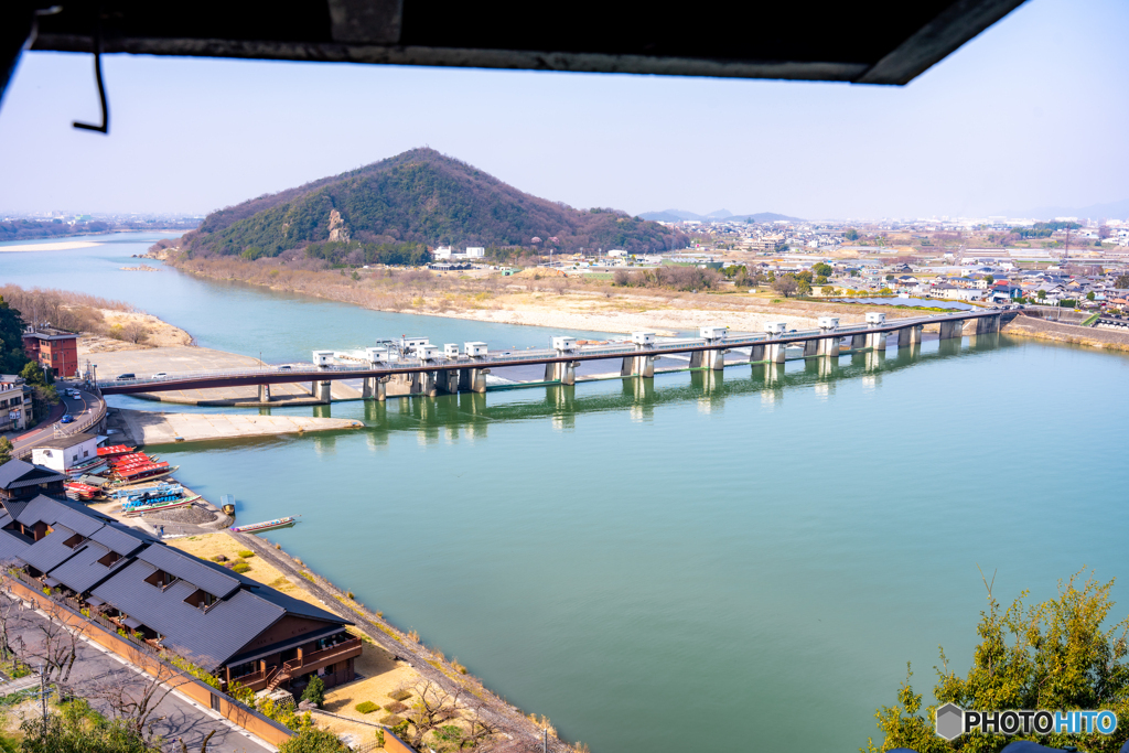 犬山頭首工ライン大橋