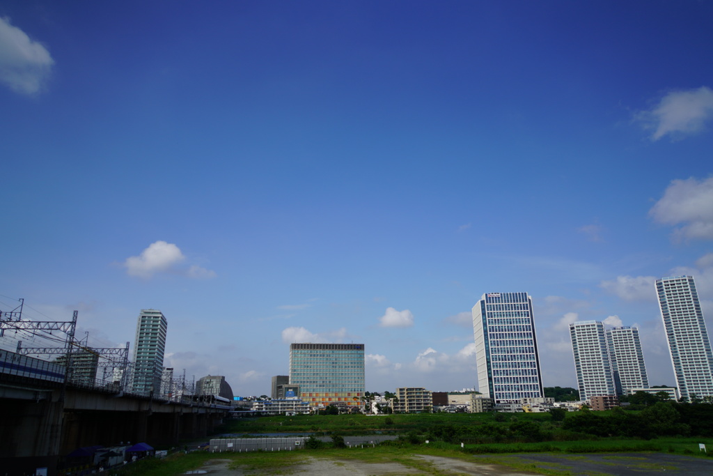 変貌する街