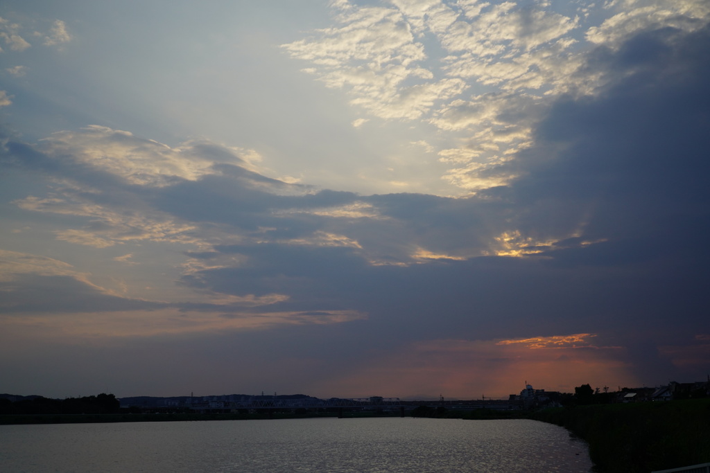 静かな夕暮れ