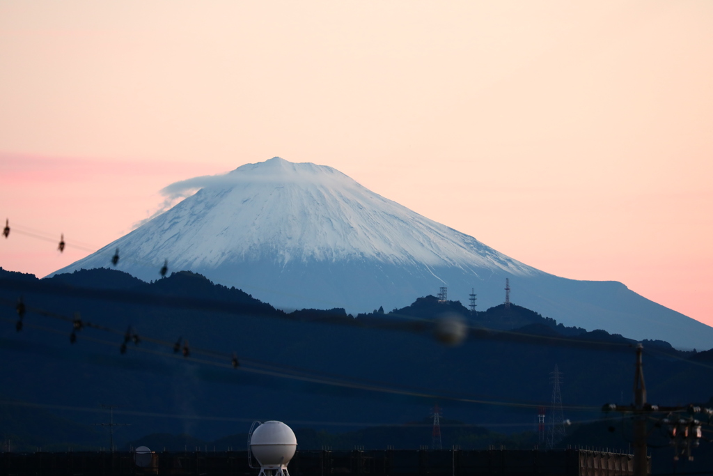富士山おはようございます