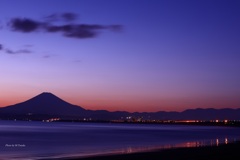 江の島の富士