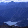 井川湖　遠景