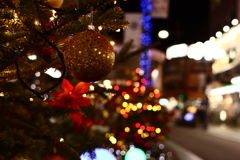 商店街のクリスマス