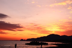 するがの夕焼け