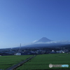 夏の富士山　くものうえ