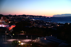 夜明けの三浦海岸