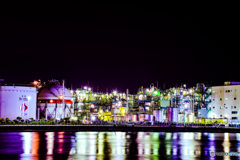 四日市工場夜景