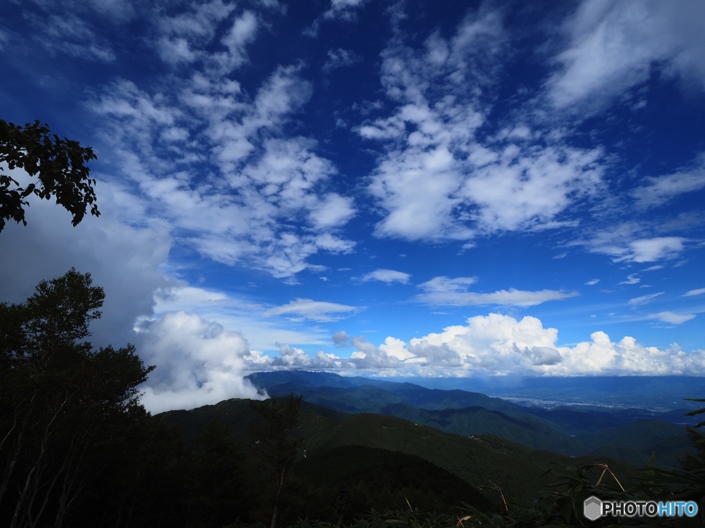 恵那山道中