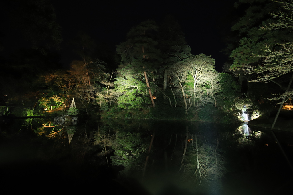 兼六園　ライトアップ
