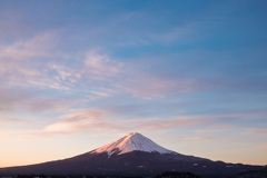 富士山　朝