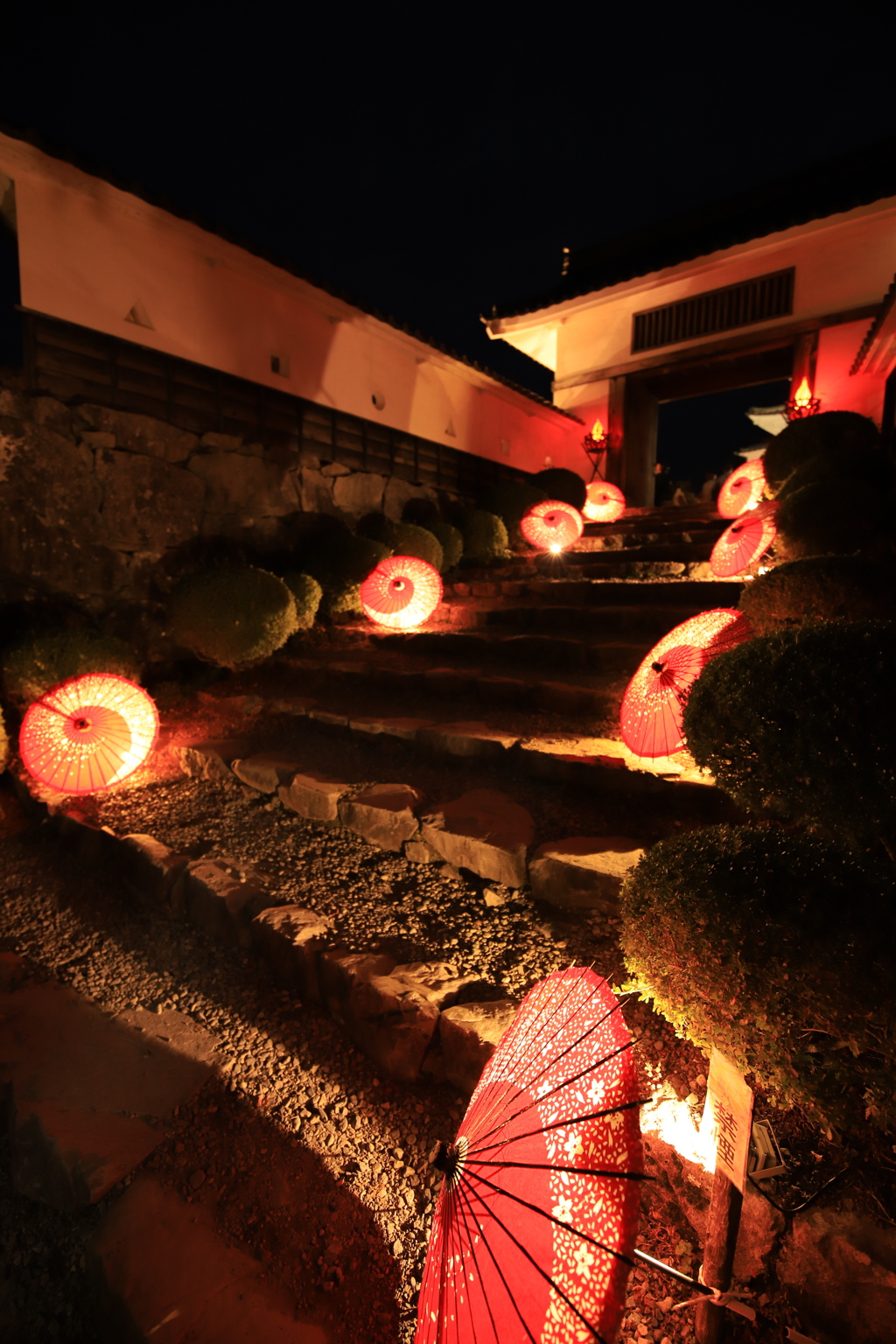 郡上八幡城　入口