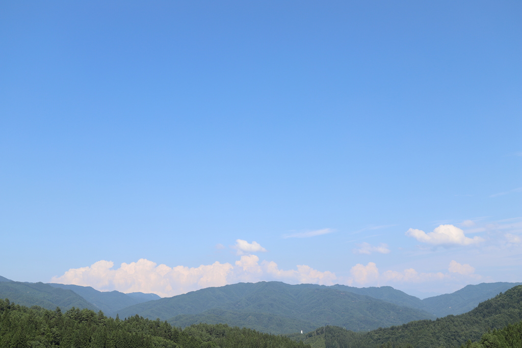 空が広い❗