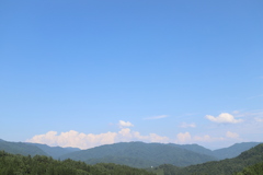 空が広い❗