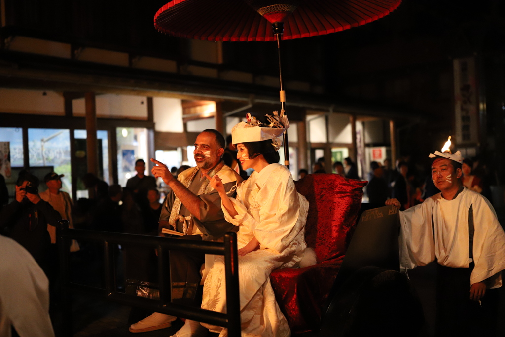 きつね火祭