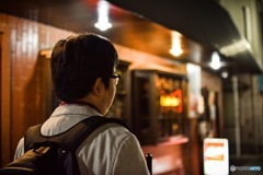 帰り道　ドブ板通り