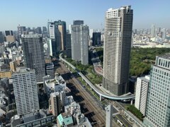 浜松町世界貿易センタービル  展望台からの景色