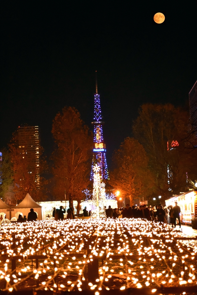 天地光飾ー大通公園