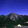 鷲羽岳と三俣山荘