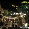 温泉街の夜