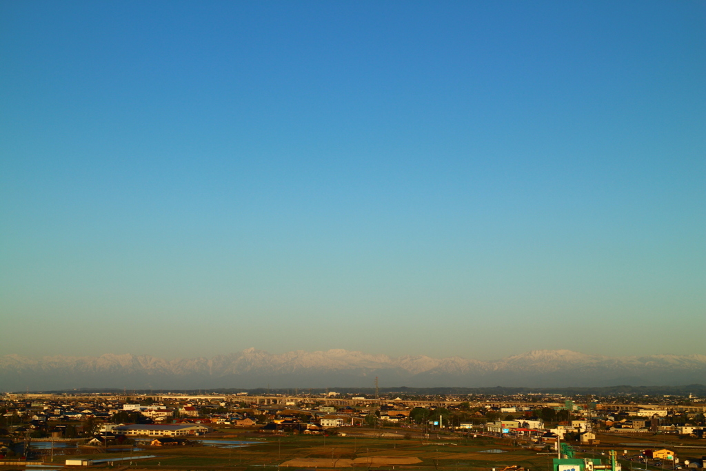 雄大な立山連峰