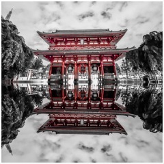 浅草寺 消灯後の撮影
