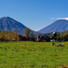 二名山を望む