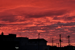 夕暮れ