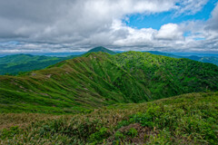 神居尻山より