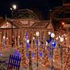 illuminated night