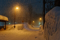 大雪の予感