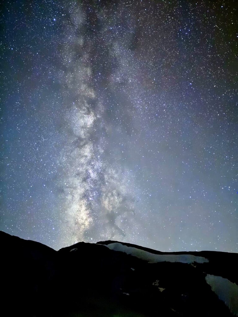 直立天の川
