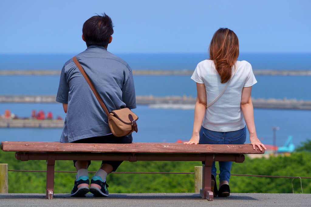 微妙な距離