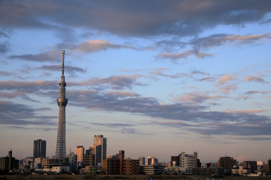 東京タワー・スカイツリー・富士山で