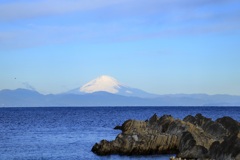 西崎の磯より