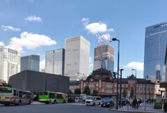 秋の東京駅