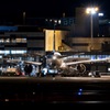 夜の空港