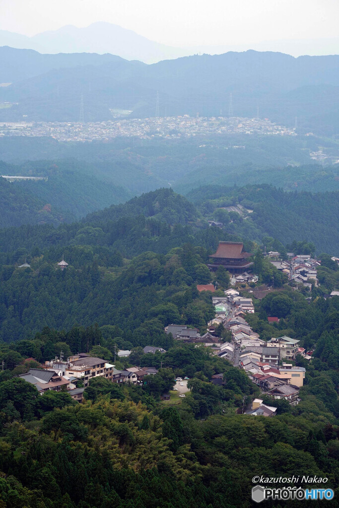 金峯山寺遠望
