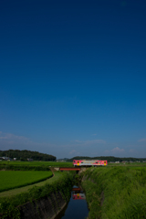 北条鉄道　夏