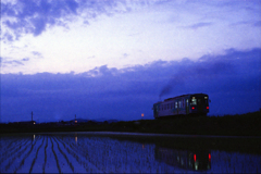 法華口夕景