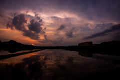 法華口・夕景