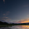 北条鉄道　網引・夕景