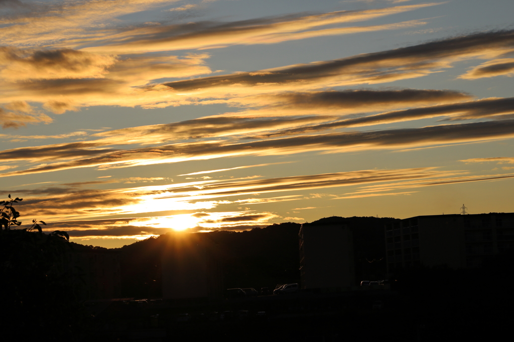夕焼け雲