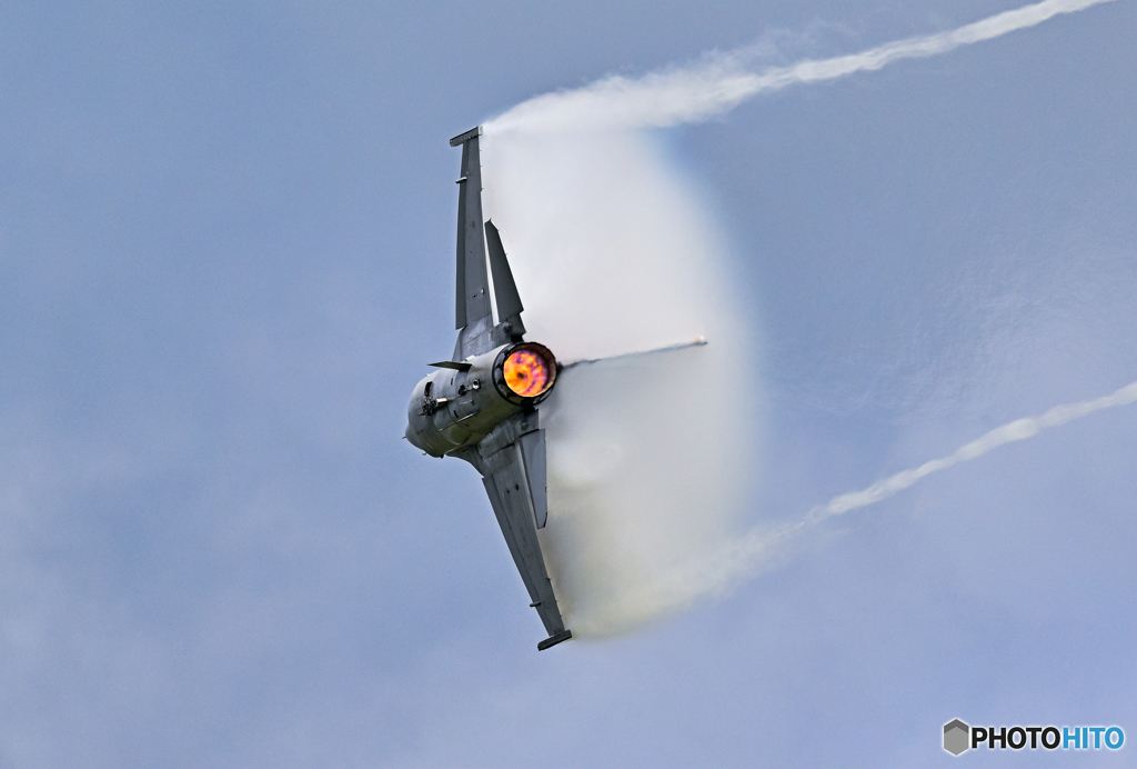 三沢基地航空祭2023  PACAF F-16 DEMO TEAM (4)