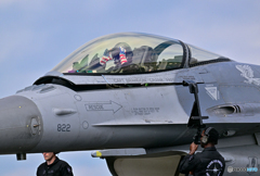 三沢基地航空祭2023  PACAF F-16 DEMO TEAM (3)