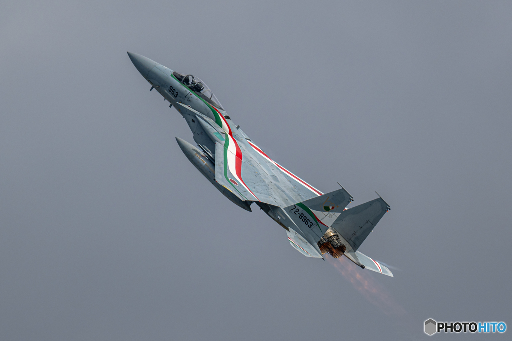 小松基地航空祭2023 306SQ F-15J 72-8963 スペマ DEMO