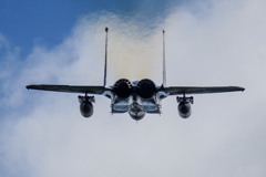 F-15を後ろから