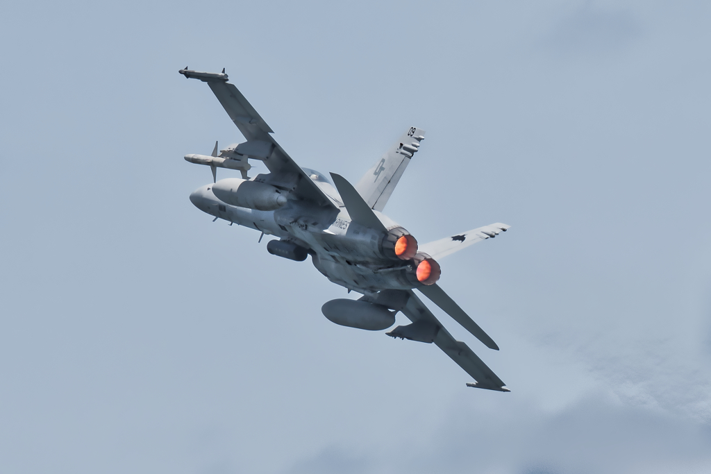 久々のアフターバーナー　海兵隊