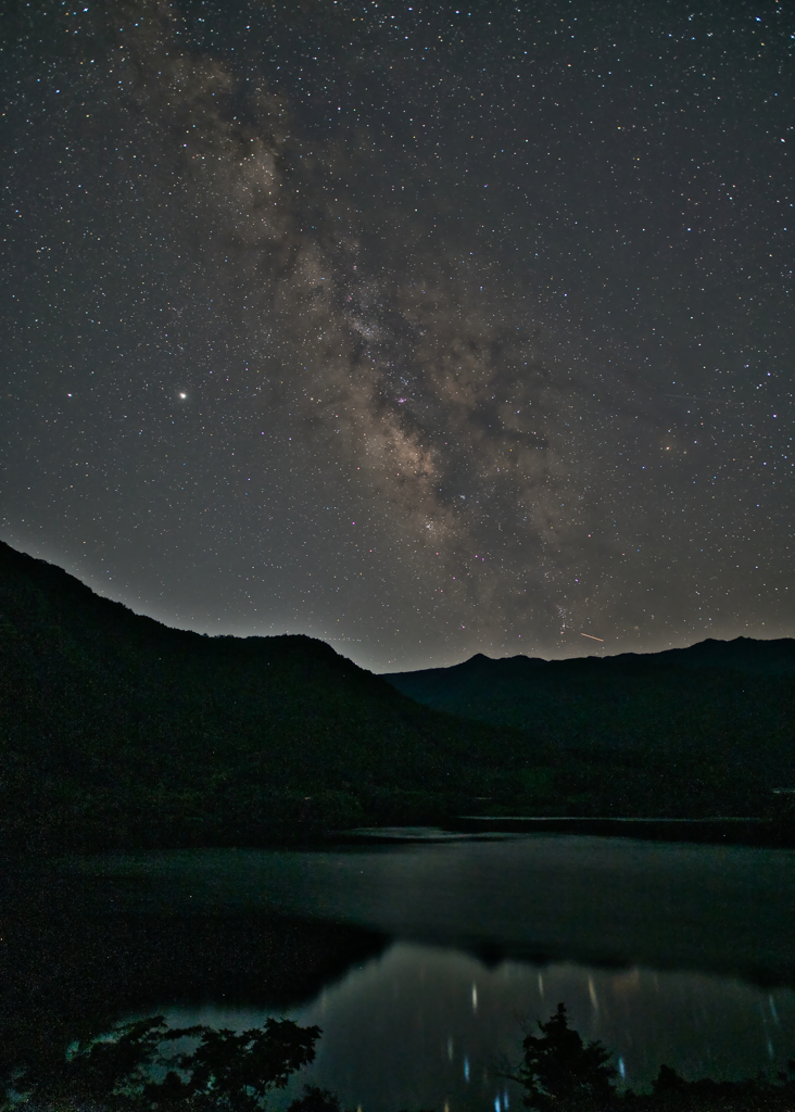 法皇湖＆天の川