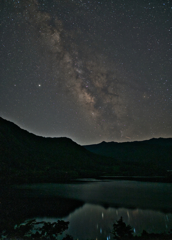 法皇湖＆天の川